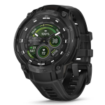 Garmin 010-03398-42 Instinct Crossover AMOLED 實體指針GPS智慧錶 (軍事戰術版 - 極致黑)